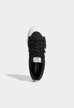 Tenis Lifestyle Negro-Blanco adidas Originals Nizza Platform