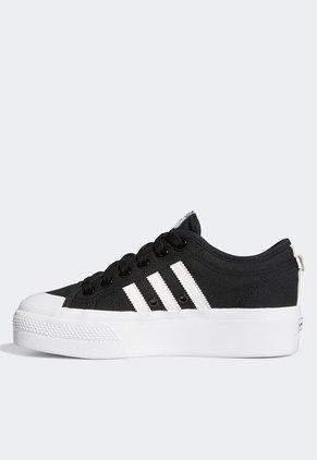 Tenis Lifestyle Negro-Blanco adidas Originals Nizza Platform