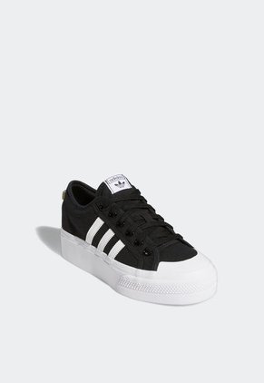 Tenis Lifestyle Negro-Blanco adidas Originals Nizza Platform