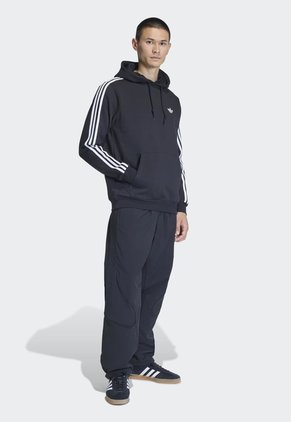 Hoodie adidas Originals 3 Rayas Negro