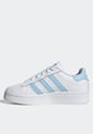 Tenis Lifestyle Blanco-Celeste adidas Originals Superstar XLG de adidas Originals