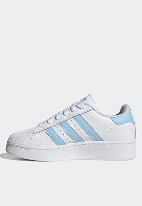 Tenis Lifestyle Blanco-Celeste adidas Originals Superstar XLG