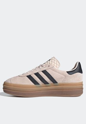 Tenis Lifestyle Nude-Negro-Miel adidas Originals Gazelle Bold