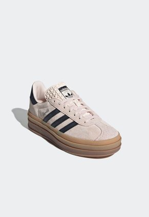 Tenis Lifestyle Nude-Negro-Miel adidas Originals Gazelle Bold