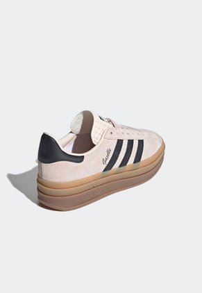 Tenis Lifestyle Nude-Negro-Miel adidas Originals Gazelle Bold