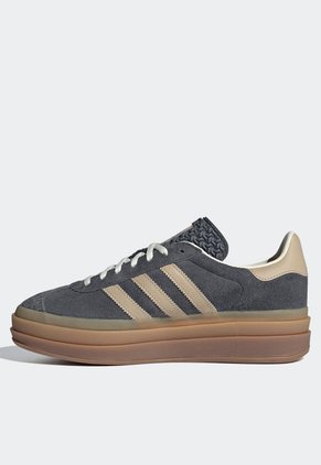 Tenis Lifestyle Gris-Beige-Crema adidas Originals Gazelle Bold