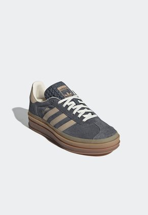 Tenis Lifestyle Gris-Beige-Crema adidas Originals Gazelle Bold