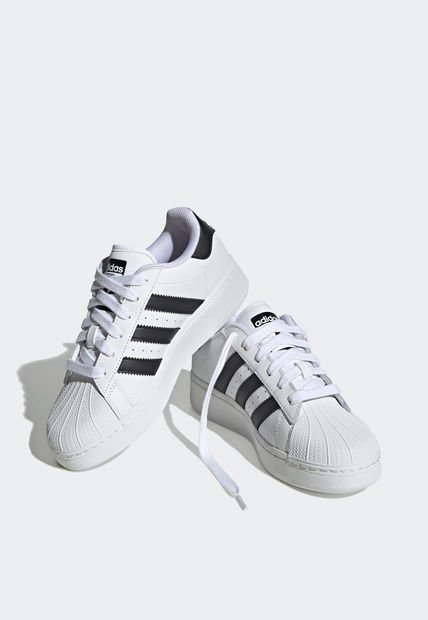 Tenis Lifestyle Blanco Negro adidas Originals Superstar XLG Compra Ahora Dafiti Colombia