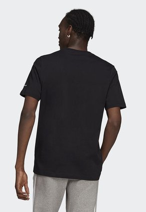 Camiseta Negro-Blanco adidas Originals Adicolor Trifolio Shattered