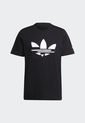 Camiseta Negro-Blanco adidas Originals Adicolor Trifolio Shattered de adidas Originals