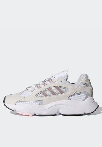 Tenis Lifestyle Gris Claro-Blanco-Malva adidas Originals Ozmillen adidas Originals