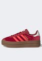 Tenis Lifestyle Rojo-Marrón-Blanco adidas Originals Gazelle Bold de adidas Originals