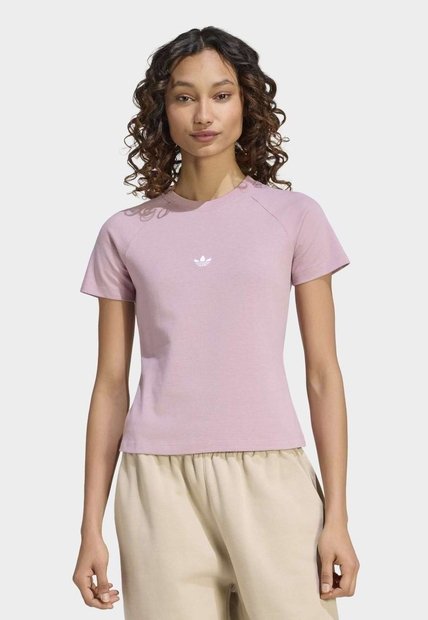 Camiseta adidas Originals Essentials Rosa