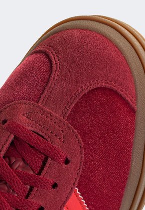 Tenis Lifestyle Rojo-Marrón-Blanco adidas Originals Gazelle Bold