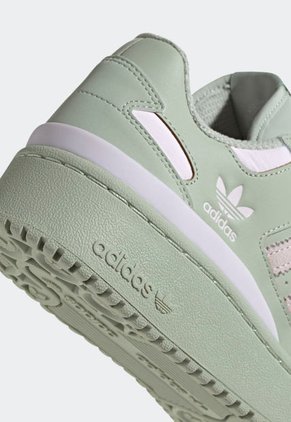 Tenis Lifestyle Verde Oliva-Rosa-Lila adidas Originals Forum Bold Stripes