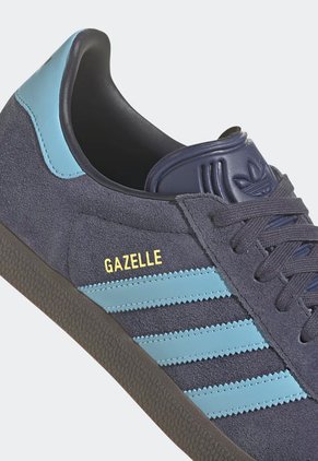 Tenis Lifestyle Azul Navy-Celeste-Negro adidas Originals Gazelle