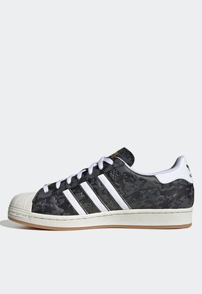 Tenis Lifestyle Negro-Marfil-Dorado adidas Originals Superstar