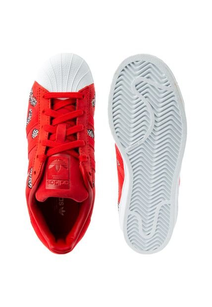 Tenis Lifestyle Rojo-Blanco adidas Originals Superstar W - Compra Ahora |  Dafiti Colombia