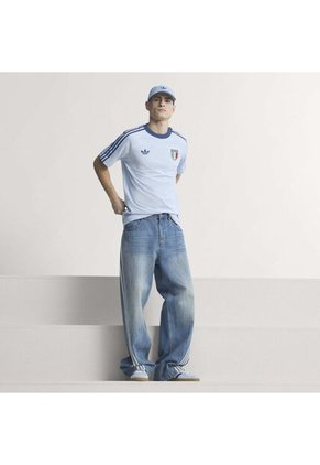 Camiseta Adidas Hombre Italia Originals - Azul