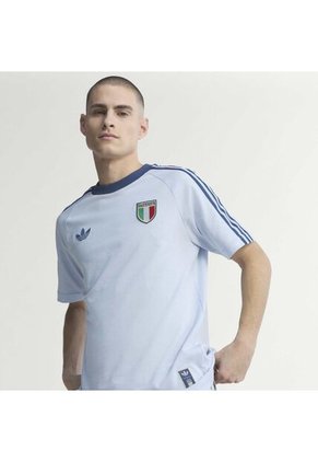 Camiseta Adidas Hombre Italia Originals - Azul