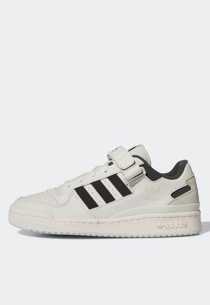 Tenis Lifestyle Beige-Negro-Gris adidas Originals Forum Low