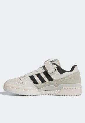 Tenis Lifestyle Beige-Negro-Gris adidas Originals Forum Low