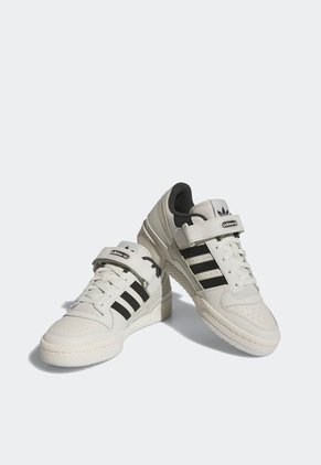 Tenis Lifestyle Beige-Negro-Gris adidas Originals Forum Low