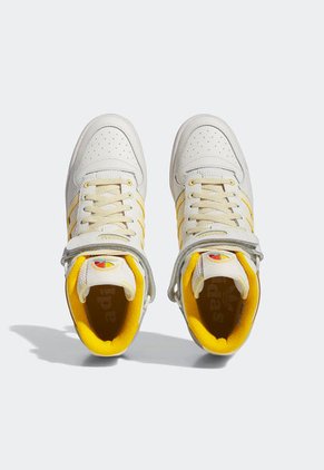 Tenis Lifestyle Marfil-Mostaza-Amarillo adidas Originals Forum Mid