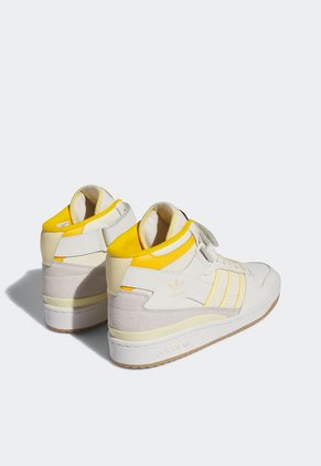 Tenis Lifestyle Marfil-Mostaza-Amarillo adidas Originals Forum Mid