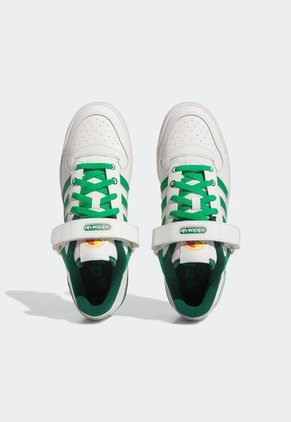 Tenis Lifestyle Marfil-Verde-Café adidas Originals Forum Low