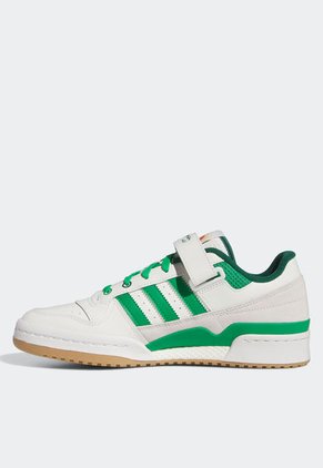 Tenis Lifestyle Marfil-Verde-Café adidas Originals Forum Low