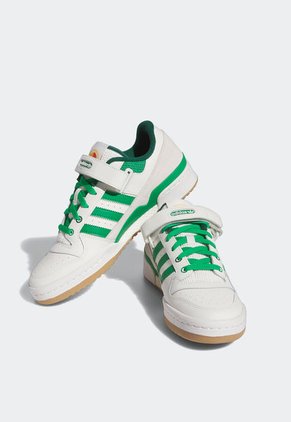 Tenis Lifestyle Marfil-Verde-Café adidas Originals Forum Low