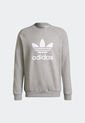 Buzo Gris-Blanco adidas Originals Adicolor Classics Trifolio de adidas Originals