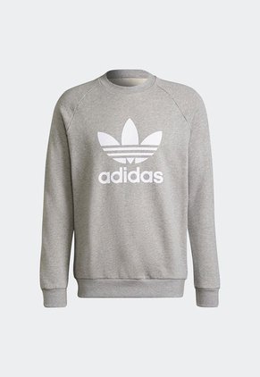 Buzo Gris-Blanco adidas Originals Adicolor Classics Trifolio