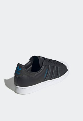 Tenis Lifestyle Negro-Blanco-Azul adidas Originals Superstar