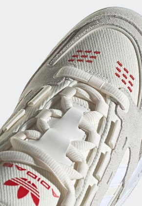 Tenis Lifestyle Marfil-Gris-Rojo adidas Originals Adi2000