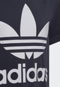 Camiseta Azul Navy-Blanco adidas Originals Trifolio de adidas Originals