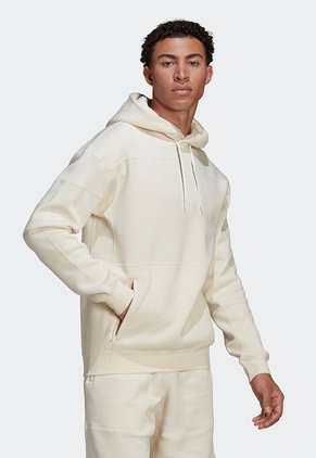 Hoodie Marfil-Blanco adidas Originals Adicolor Clean Classics