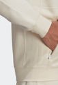 Hoodie Marfil-Blanco adidas Originals Adicolor Clean Classics de adidas Originals