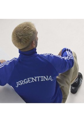 Chaqueta Adidas Hombre Deportiva Argentina Originals - Azul