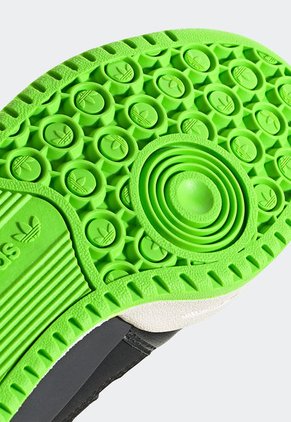 Tenis Lifestyle Negro-Blanco-Verde Neón adidas Originals Forum Low