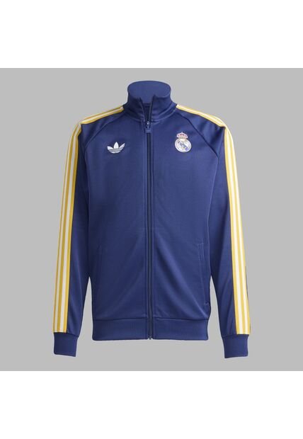 Chaqueta Adidas Hombre Deportiva Originals Real Madrid - Azul