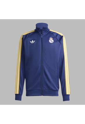 Chaqueta Adidas Hombre Deportiva Originals Real Madrid - Azul