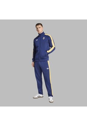 Chaqueta Adidas Hombre Deportiva Originals Real Madrid - Azul