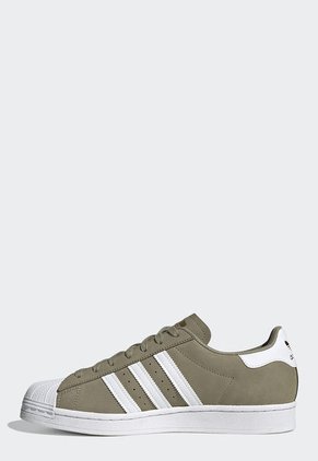Tenis Lifestyle Verde Oliva-Blanco adidas Originals Superstar