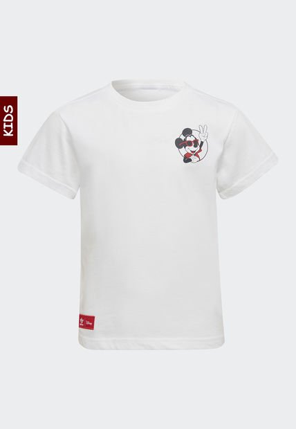 Camiseta Blanco-Rojo-Negro adidas Kids Disney Mickey y Amigos