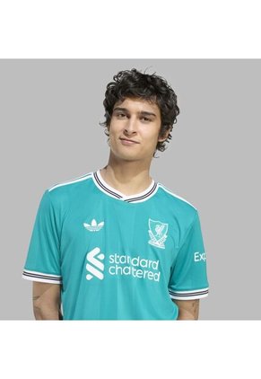Camiseta Adidas Hombre Tercera Liverpool FC 25/26  - Verde