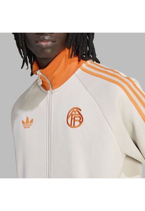 Chaqueta Adidas Hombre Deportiva Originals FC Bayern - Beige