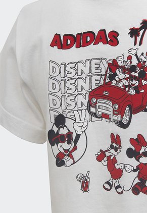 Camiseta Blanco-Rojo-Negro adidas Kids Disney Mickey y Amigos