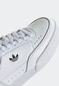 Tenis Lifestyle Blanco-Negro adidas Originals Court Super de adidas Originals